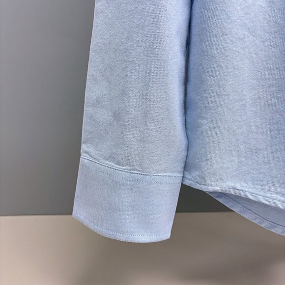 Ralph Lauren Blue Polo Long-Sleeve Shirt - Picture 7 of 9